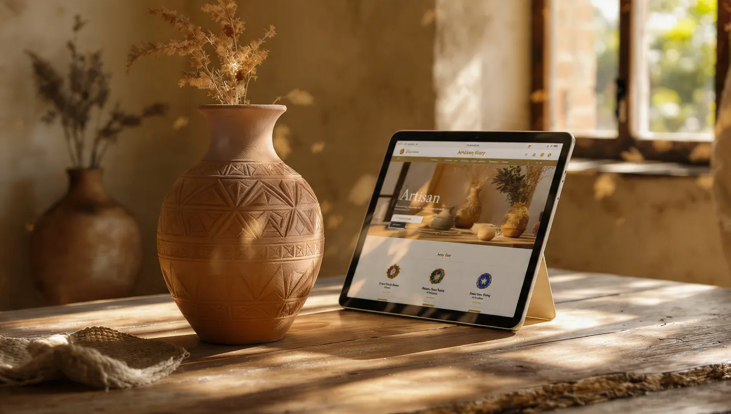 Crafting terracotta or home decor in Behala? Move beyond local markets. Web Designer Kolkata builds premium e-commerce stores for artisans to reach global collectors.