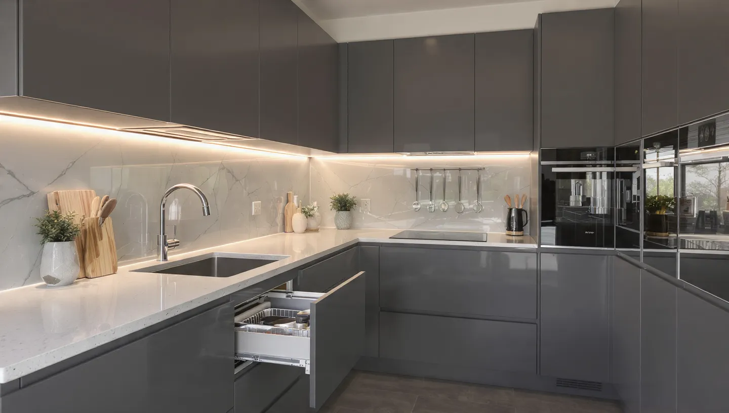 Launch your Behala-based modular kitchen store for just ₹10k. Includes 3D layout data, BWP plywood specs, and SSL to convert premium renovators in South Kolkata.