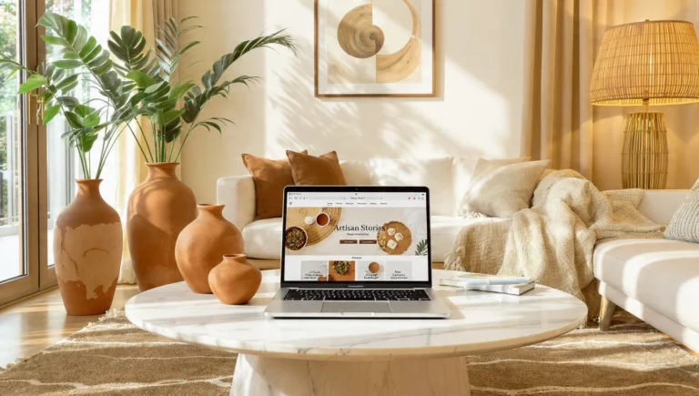 Managing a boutique home decor brand in Gariahat? Learn how a high-end e-commerce site can showcase your sustainable craftsmanship to the elite South Kolkata market.