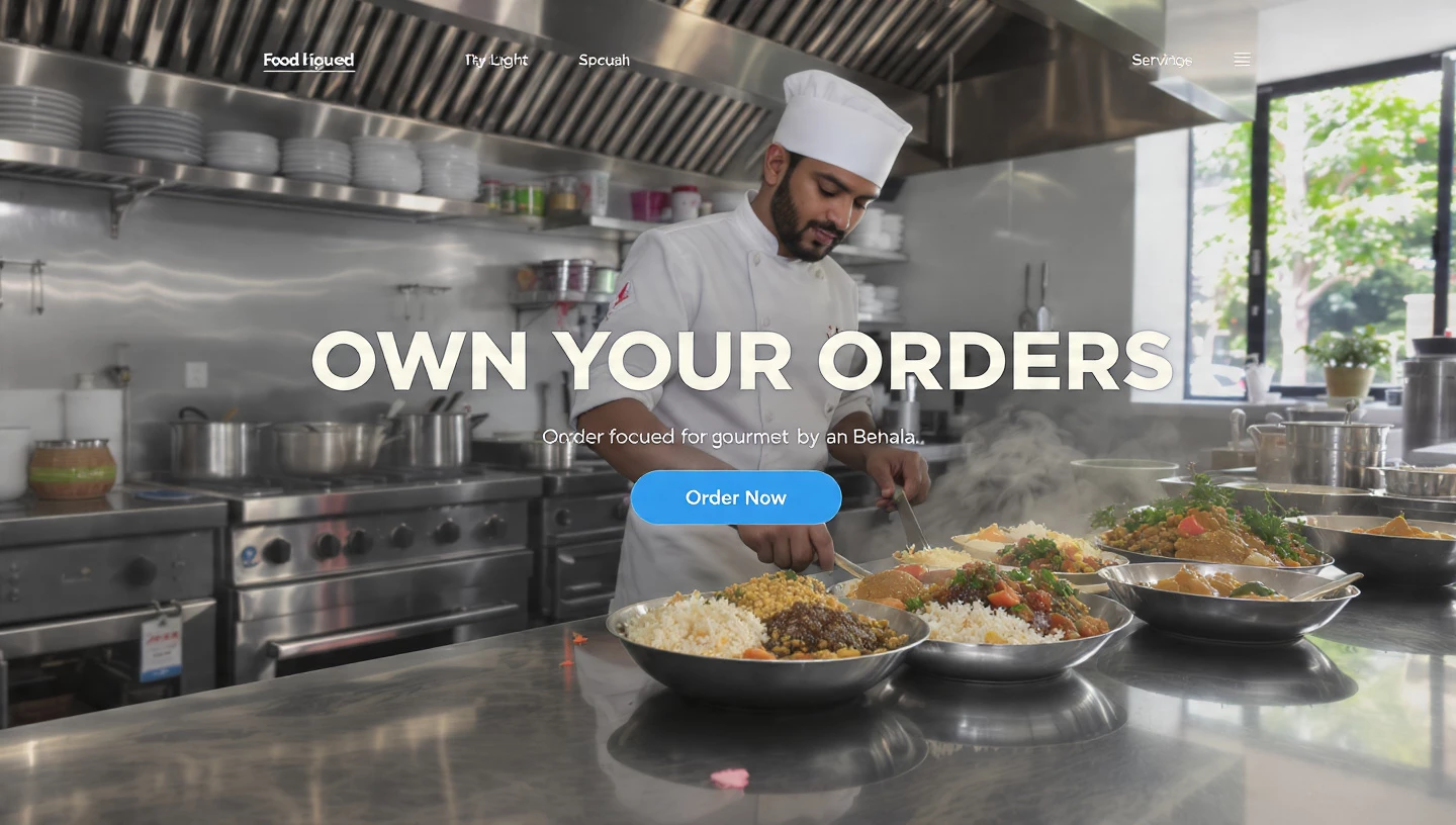 Stop paying 30% commission to food apps. Discover how a basic professional website for your Behala cloud kitchen can drive direct orders and local trust.