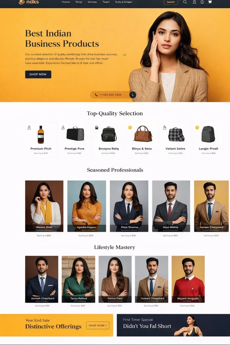 kolkata business items website made by webdesignerkolkata.in