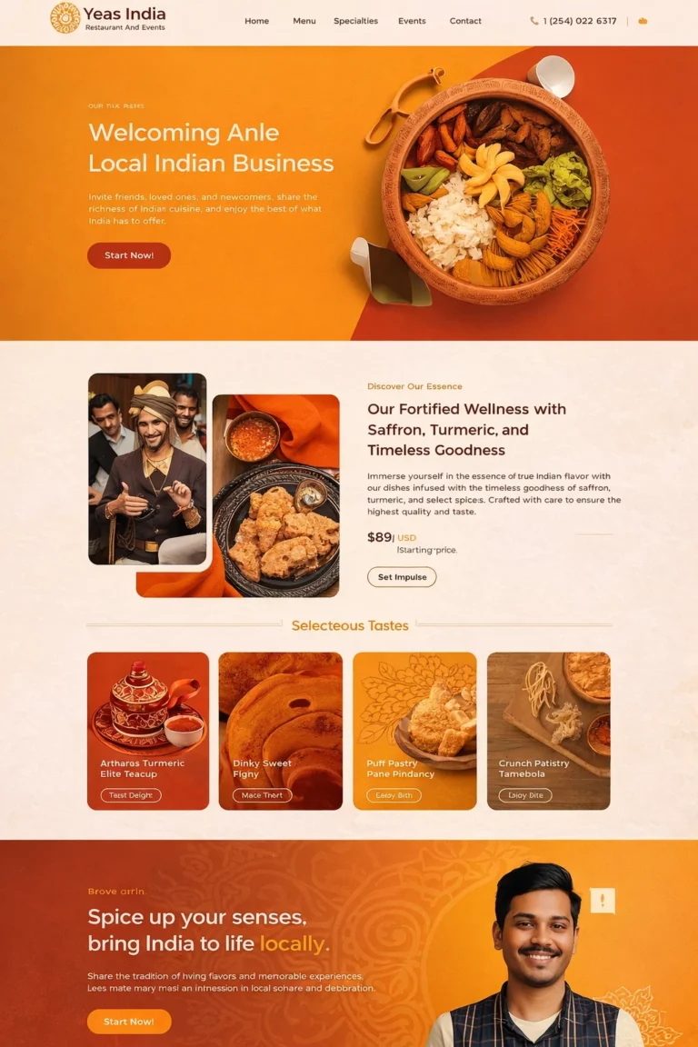 kolkata spices selling website made by webdesignerkolkata.in